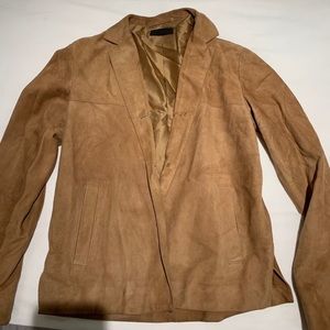 Tan suede PRADA jacket